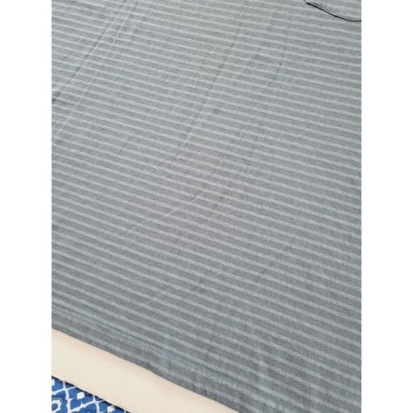 Carhartt Shirt Mens 2XL Gray Striped Original Fit Pocket Tee Short Sleeve - Picture 5 of 11